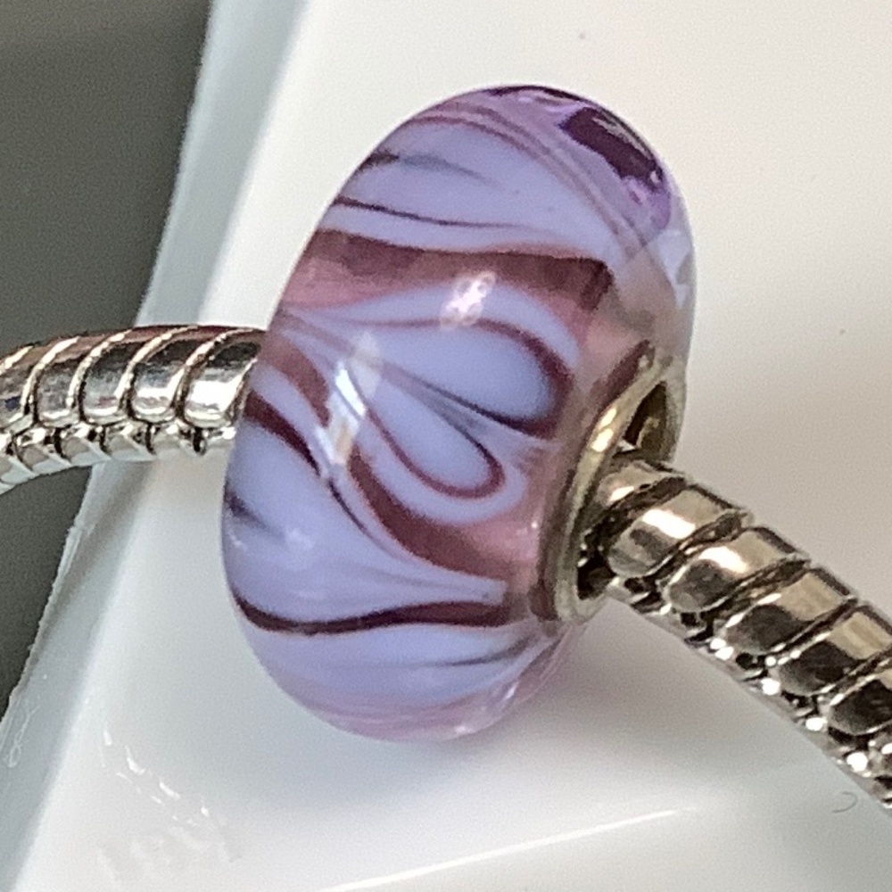New Murano Glass Charm/Bead for Snake Chain Bracelet or Necklace